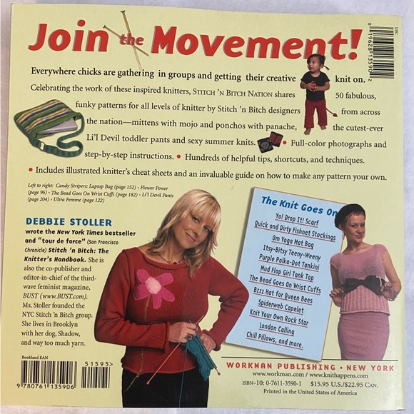 Stitching book by Debbie Stoller - 50 hip and funky patterns - Picture 3 of 10